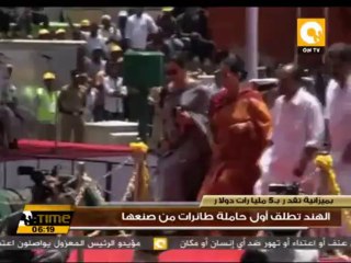 الهند تطلق أول حاملة طائرات من صنعها