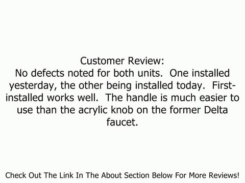 Delta Faucet 540-NNWF Innovations Single-Handle Centerset Lavatory Faucet with Metal Pop-Up, Pearl Nickel Review