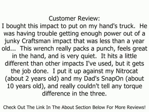 AIRCAT 1000-TH 1/2-Inch Composite Air Impact Wrench With Twin Hammer Mechanism Review