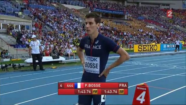 Tiers de finale 800m H - ChM 2013 athlétisme (Pierre-Ambroise Bosse)