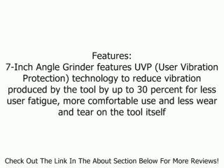 Hitachi G18SCY 7-Inch Disc Grinder Review