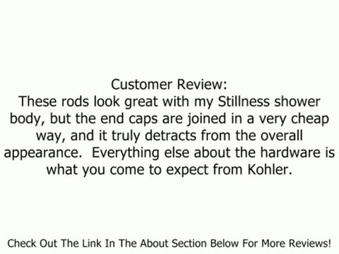 KOHLER K-14450-BN Stillness 18-Inch Towel Bar, Vibrant Brushed Nickel Review