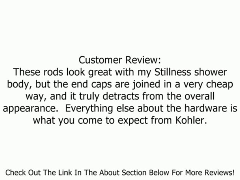 KOHLER K-14450-BN Stillness 18-Inch Towel Bar, Vibrant Brushed Nickel Review