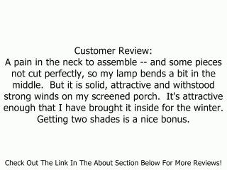 Kenroy Home Hatteras Outdoor Floor Lamp Review