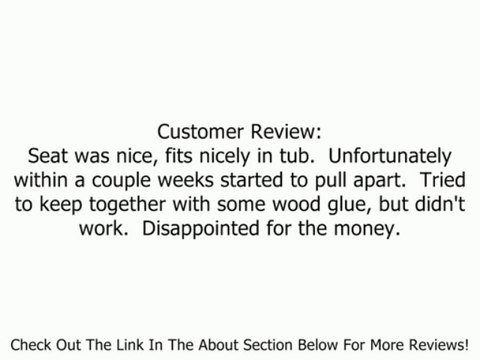 Conair Teak Spa Bench Review