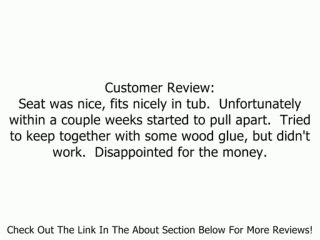 Conair Teak Spa Bench Review 🪑