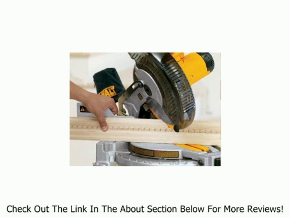 DEWALT DW713 10-Inch Compound Miter Saw Review