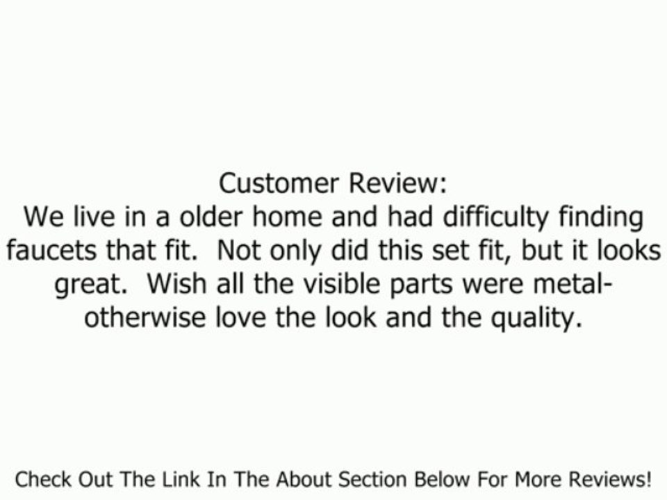 American Standard 7220.732.002 Hampton 2-Handle Tub and Shower Set, Polished Chrome Review