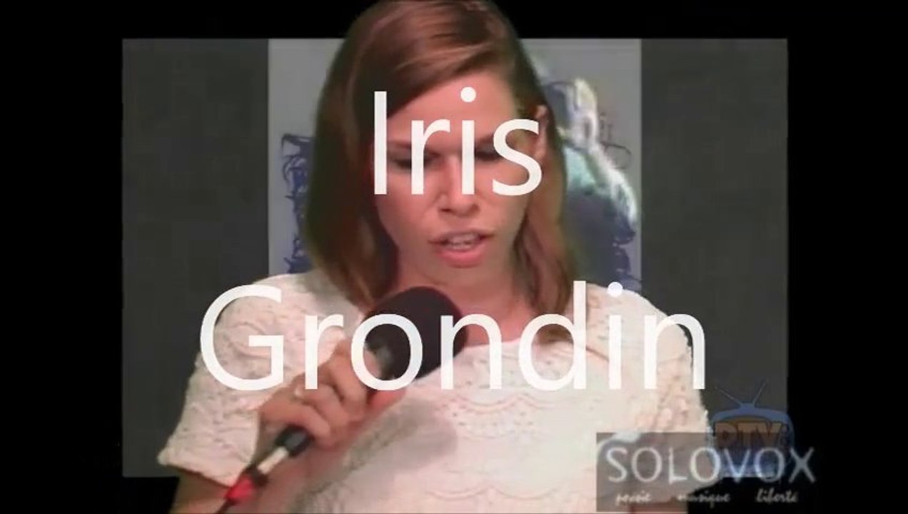 Nuit de la poésie 2013 - Iris Grondin