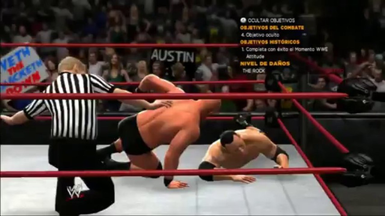 WW13 Wrestlemania XV Stone cold steve austin vs The Rock FINAL