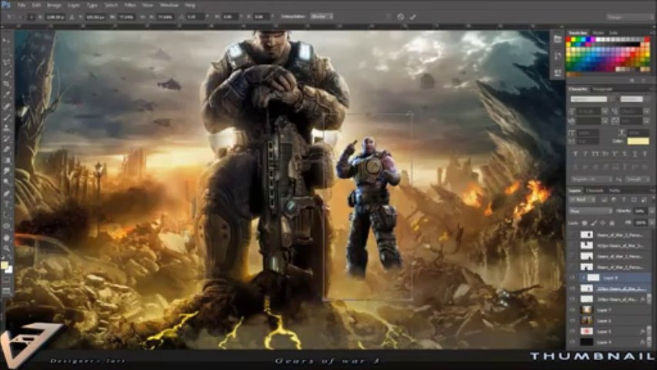 Speed art super Pajero