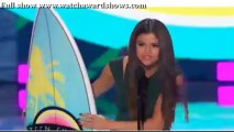 Streaming Selena Gomez Acceptance speech Teen Choice Awards 2013