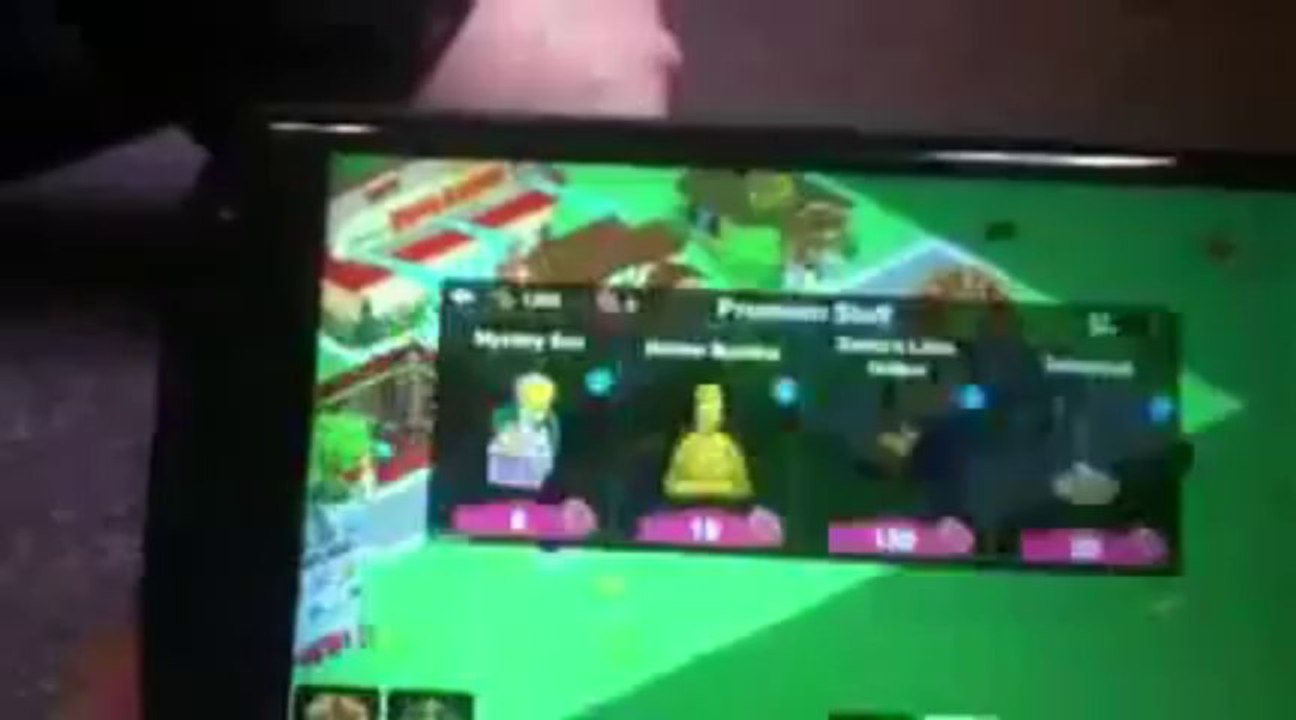 UPDATED JUNE 2013) THE SIMPSONS TAPPED OUT UNLIMITED DONUTS ANDRIOD [Updated on June July201