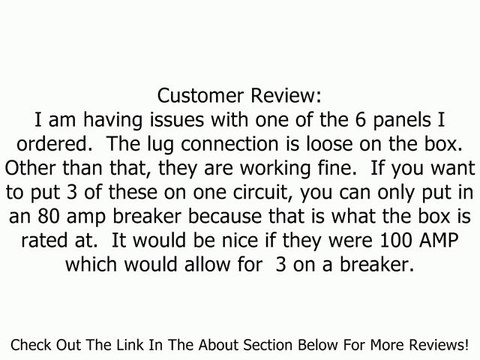 Connecticut Electric CESMPSC75GRHR 80-Amps/120240-Volt Circuit Protected RV Power Outlet Review
