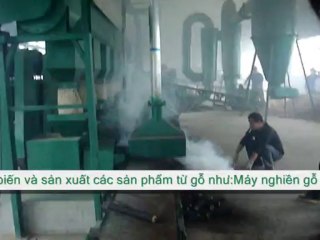 Máy ép mùn cưa dạng thanh, ống