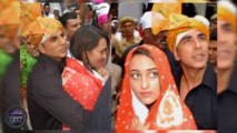 Akshay Kumar protects Sonakshi Sinha @ Ajmer Dargah