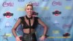 Miley Cyrus Sports A Leather Bra At Teen Choice Awards 2013