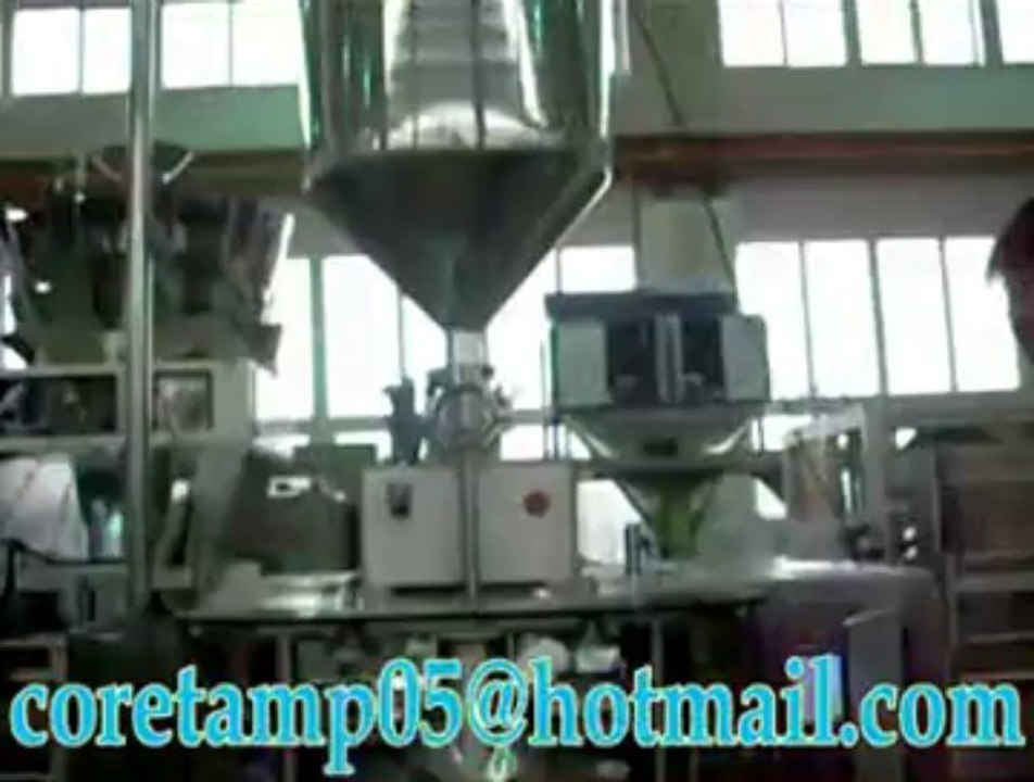 plastic water bag filling sealing machine @@ coretamp packing machine
