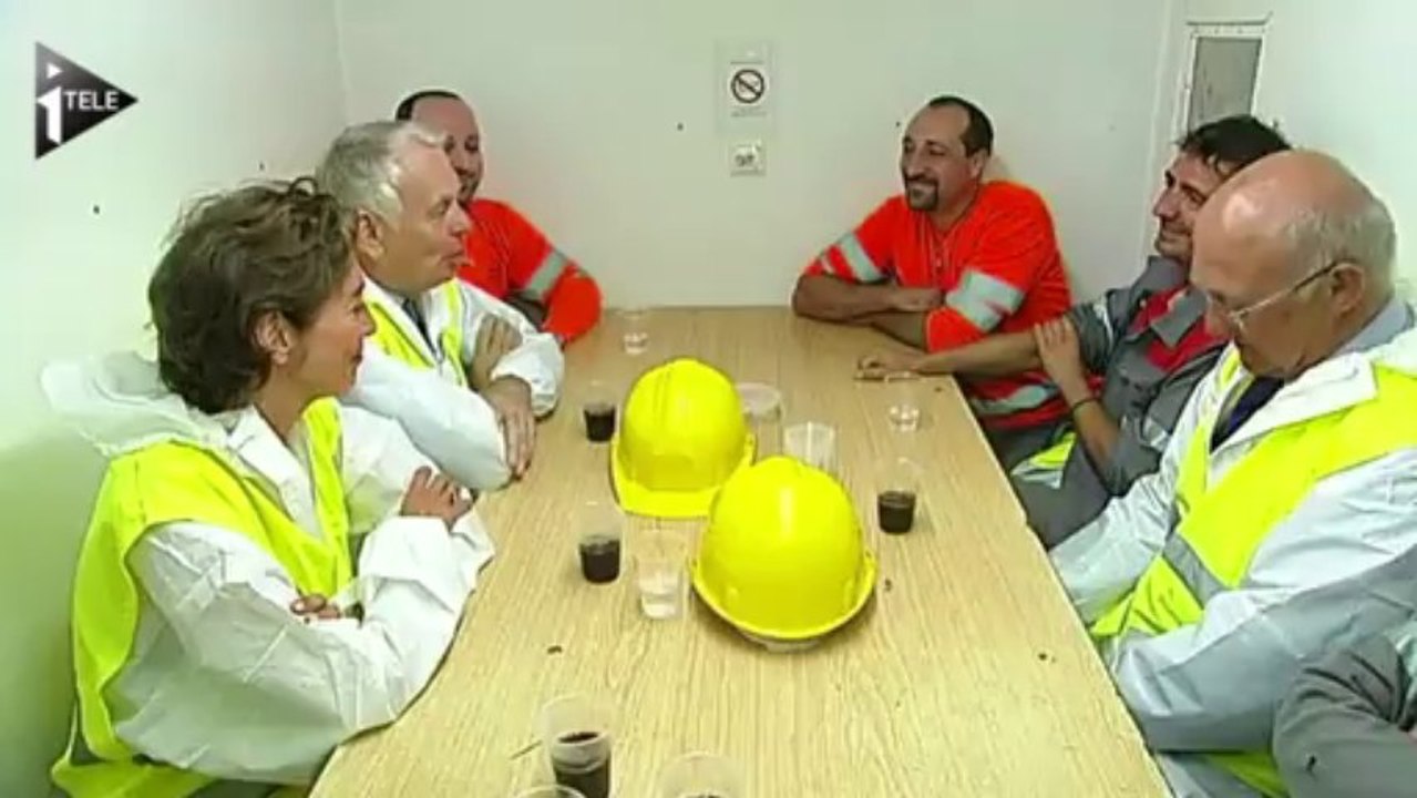 Pénibilité au travail : JM Ayrault sur un chantier de nuit
