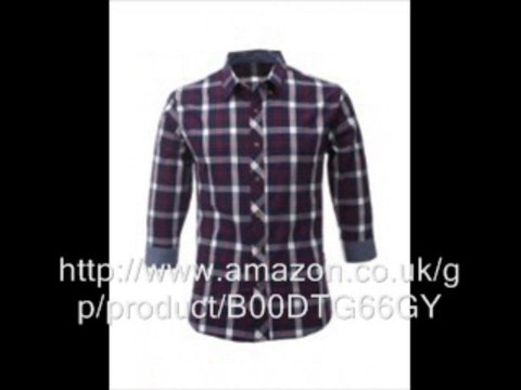 FLATSEVEN Mens Collar V-Neck Polo T-Shirts Unbuttoned