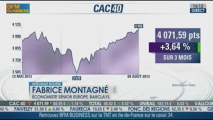 France : vrai retour de la croissance ou pas ? Fabrice Montagné dans Intégrale Bourse - 12 août