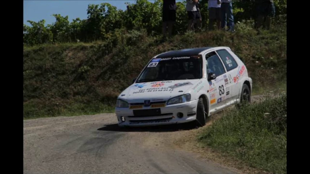 camera embarque rallye du chasselas 2013