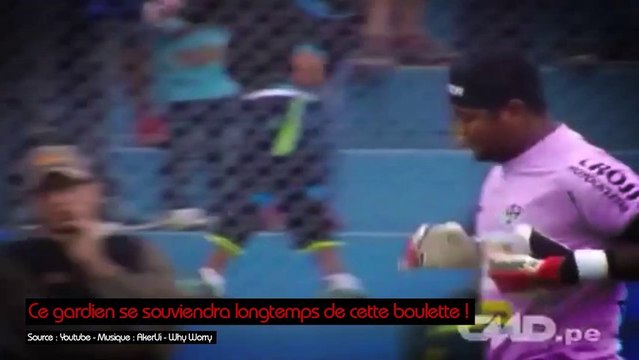Ce gardien se souviendra longtemps de sa boulette !