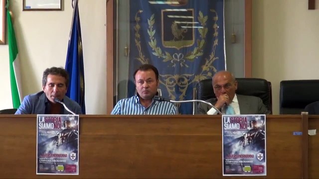 Aversa (CE) - Conferenza stampa sull'Aversa Normanna (07.08.13)