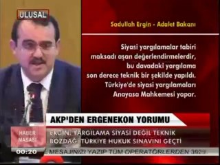 AKP'DEN ERGENEKON YORUMU