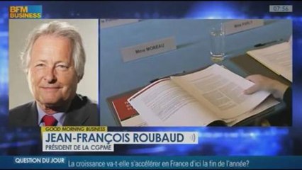 Réforme de la retraite : Jean-François Roubaud, président de la CGPME dans GMB - 13/08