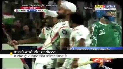 ਭਾਰਤੀ ਹਾਕੀ ਟੀਮ ਦਾ ਐਲਾਨ