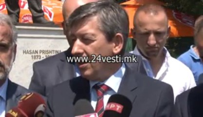 IZJAVA MUSA DZAFERI ZA SLUPCANE