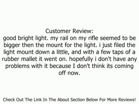ATN J600W Javelin Weapon Mounted Flashlight Review