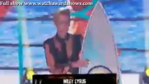 Streaming Miley Cyrus Acceptance speech Teen Choice Awards 2013