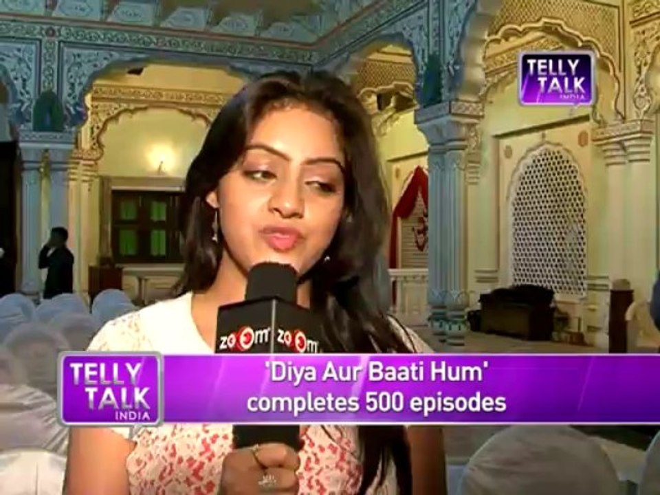Diya Aur Baati Hum celebrates on completing 500 episodes