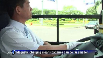 S. Korea tests 'electric road' for public buses