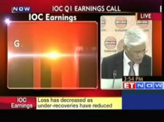 Indian Oil's Q1 Loss Narrows To Rs 3,090 Cr