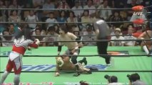 Yoshinari Ogawa & Zack Sabre Jr. vs. Jushin Thunder Liger & Tiger Mask IV (NOAH)