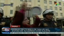 Médicos peruanos podrían levantar huelga indefinida