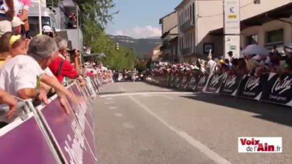 L'arrivée de la dernière étape du Tour de l'Ain 2013
