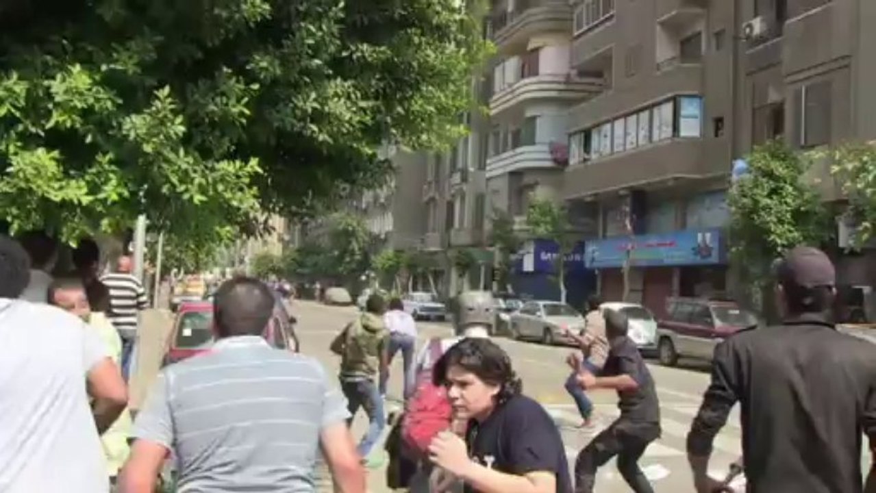 Policía interviene en El Cairo