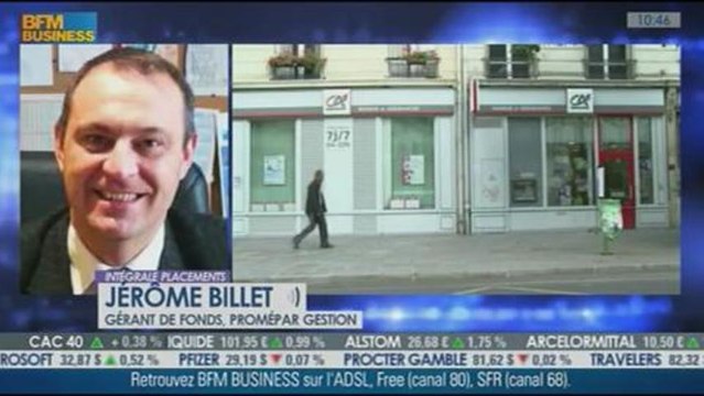 Le Secteur bancaire européen en repli : Jérôme Billet dans Intégrale Placements - 13/08