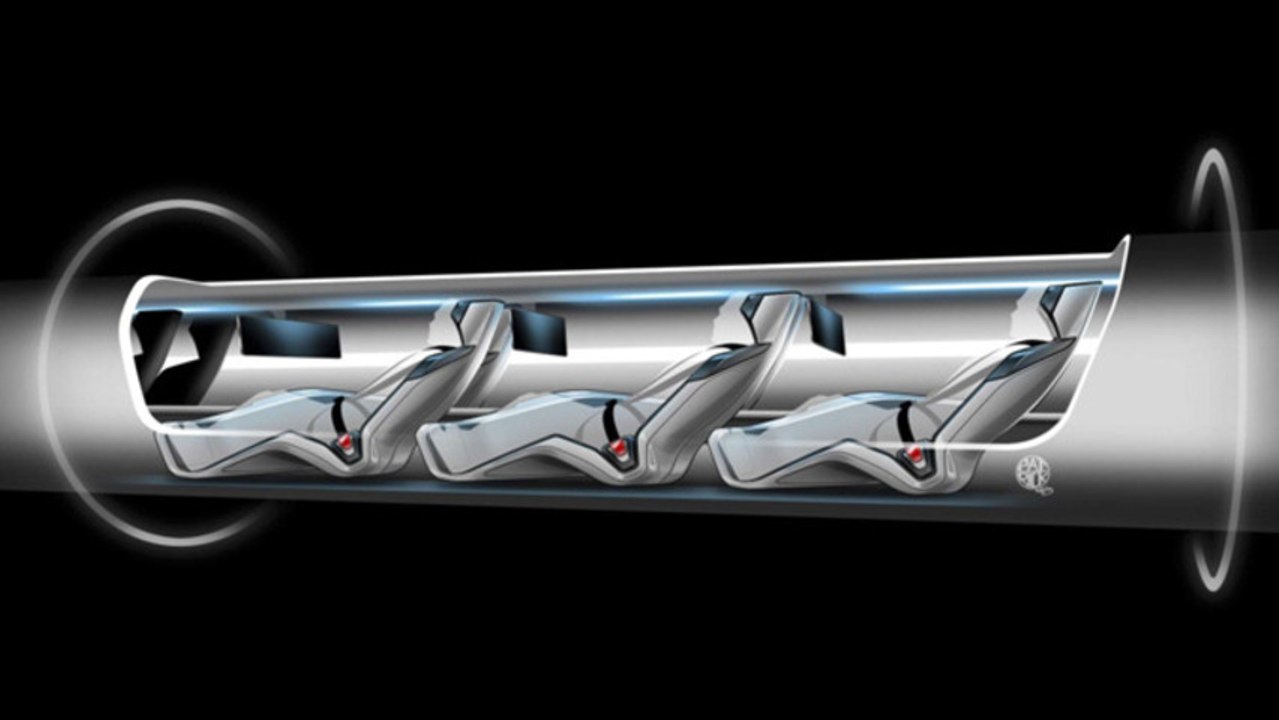 Billionaire Shows Off 800 mph Futuristic Transport 'Hyperloop'