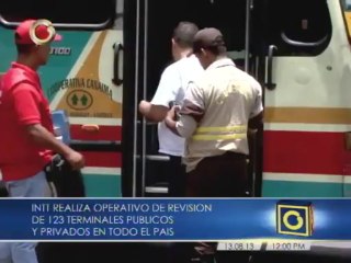 Despliegan operativo de revisión de unidades en 123 terminales del país