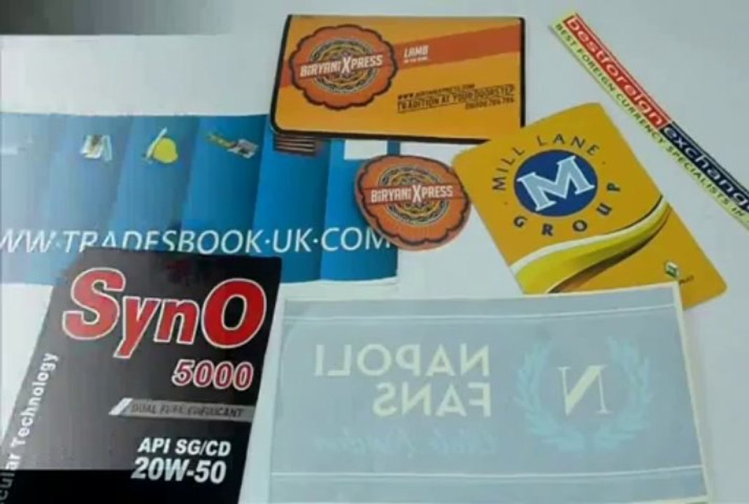 Static Cling, Static Cling Printing