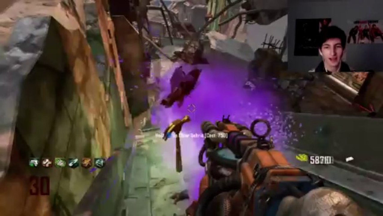 Black Ops 2 "ZOMBIES" - LIVE "DIE RISE" w/Dalek & Facecam Finale! - (Die Rise Zombies DLC)