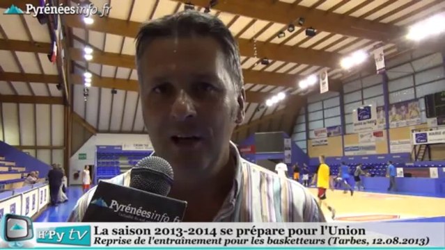 [SPORT]Christophe Pontens Union Tarbes Lourdes Basket (12 août 2013)