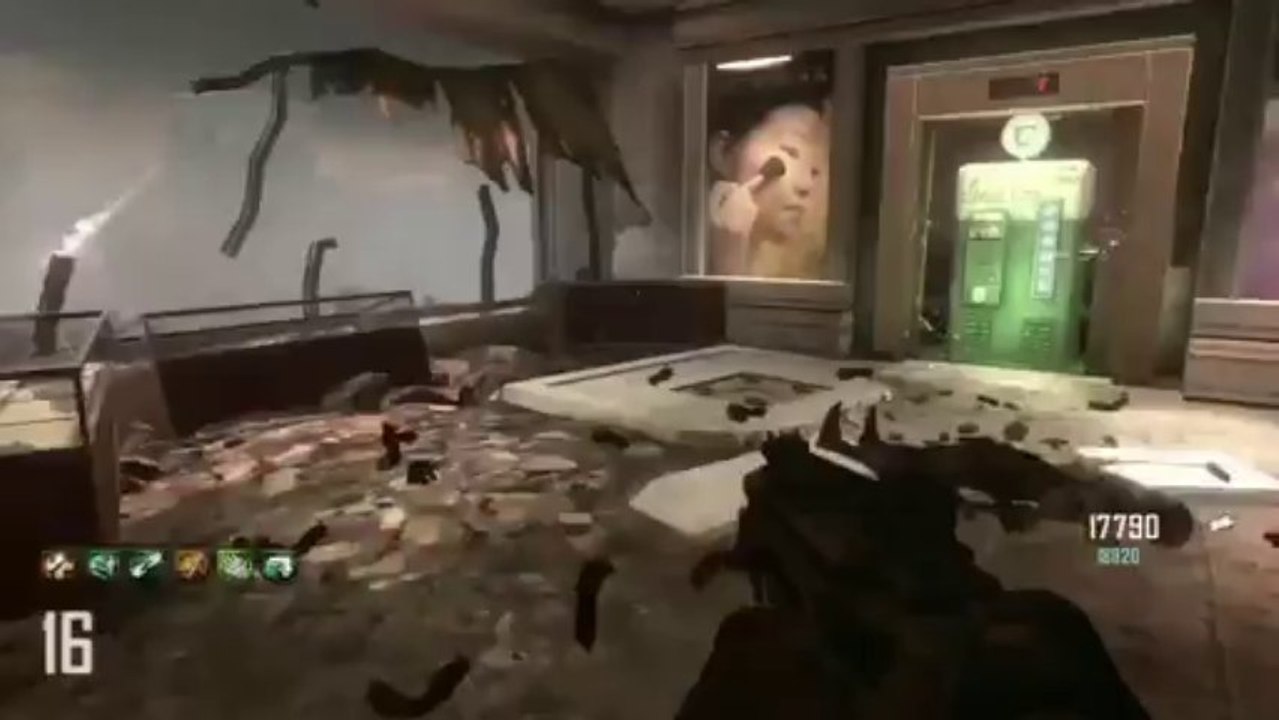 Black Ops 2 ZOMBIES "Die Rise" - FREE Perks & All 6 Perks At Once Easter Egg!