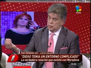 Pronto.com.ar Lucia Galan habla de Maradona 2