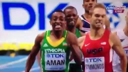 Ayanleh Souleiman remporte la medaille de brons et gold pour Mohammed Aman